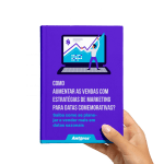 Capa do e-book planejamento de vendas com datas comemorativas, da Agência de Marketing Digital Antares Comunicação